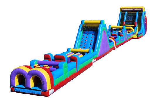 The Beast 120ft  Inflatable Obstacle Course