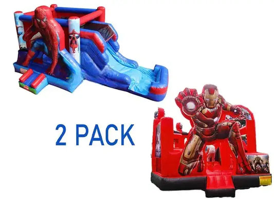 Super Hero Bounce House Deal -2 Pack