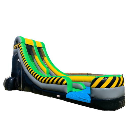 35"Lx20‘h  Long Green River Water Slide for sale