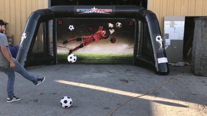 Inflatable Foot Dart Soccer Game