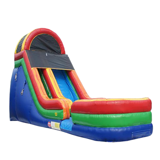 29'lx19'H Rainbow water slide for sale