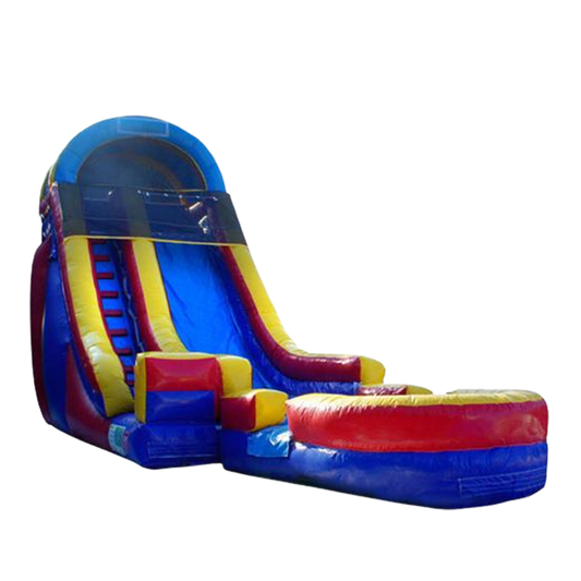 33"L X 18'H  rainbow water slide for sale