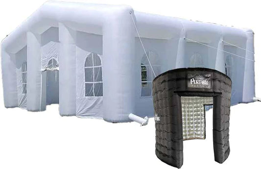Inflatable Tent & Photo Booth - Big Savings-2 Pack Deal