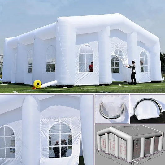 65ft Large White Inflatable Tent For Events