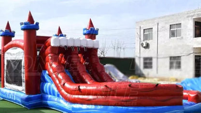 Castle Bounce House With Double Slide for sale