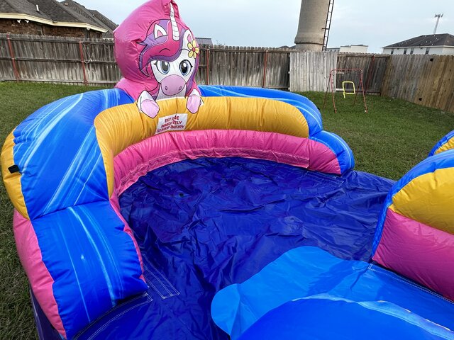 22"Lx14‘h Unicorn Water Slide for sale