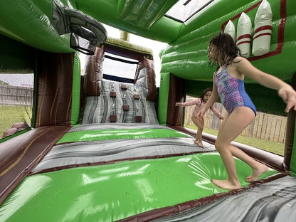Tank  Bounce House With Slide