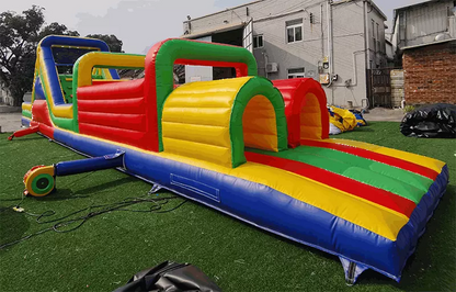 52ft Shapes Inflatable Obstacle Course