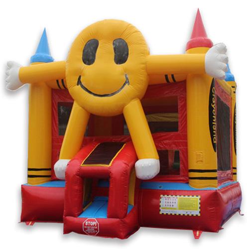 Happy Face bounce house