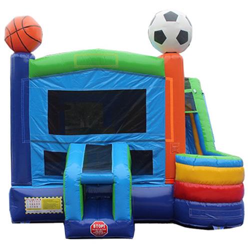 Sports bounce house With Slide