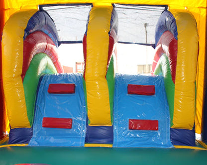 Sports Bounce House With Pool 2-Lane W/ Pool