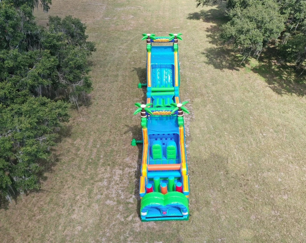 jungle island obstacle course