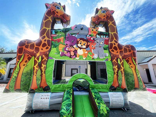 Giraffe Bounce House 16ft