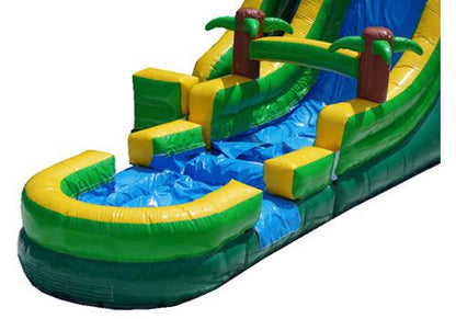 Palm Tree  big  inflatable water slide and Slip N Slide