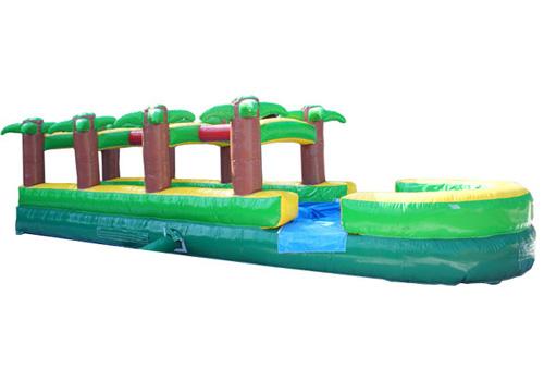 Palm Tree  big  inflatable water slide and Slip N Slide