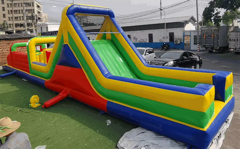 52ft Shapes Inflatable Obstacle Course