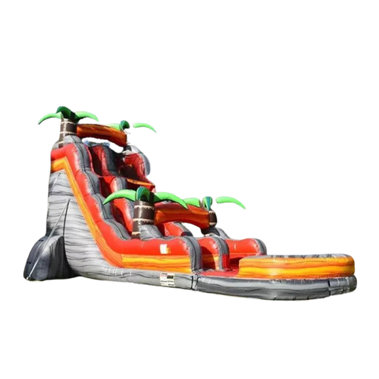 Tropical Jungle Inflatable Water Slide - Embark on an Epic Adventure!