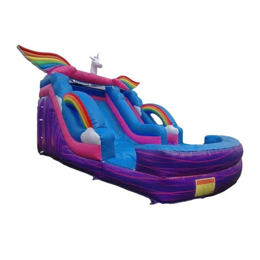 Inflatable Unicorn Water Slide - Enchanting Fun for All!