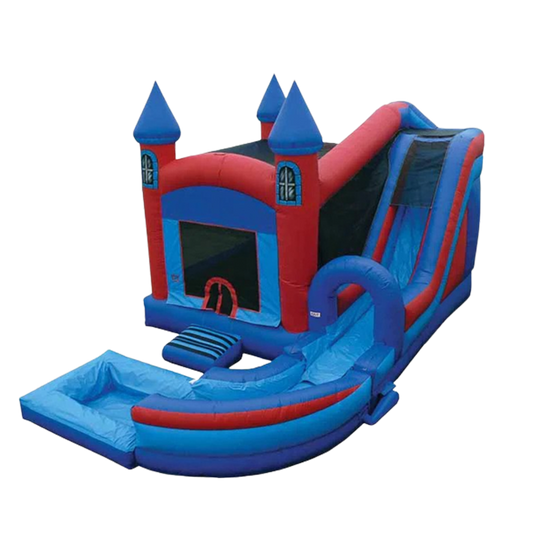 Castle Combo Bounce House With Slide for sale
