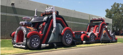 Monster Truck  inflatable obstacle course
