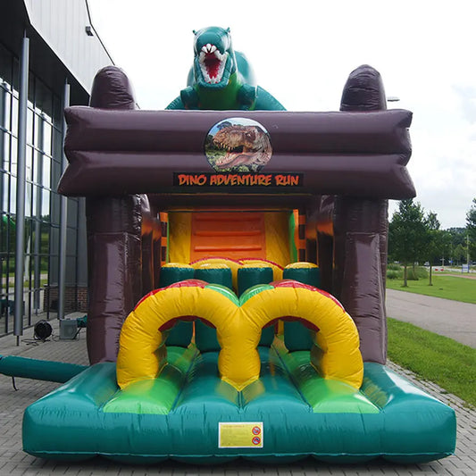 Inflatable Dinosaur Obstacle Course