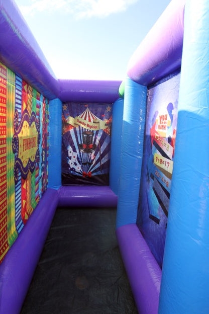 Carnival inflatable maze