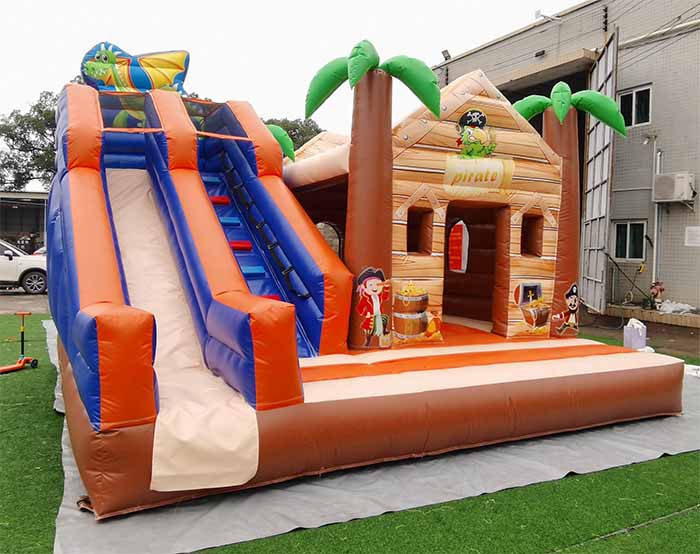 Bounce House With 2 Slides: