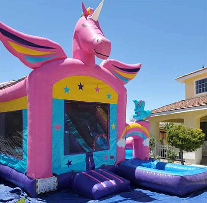 Castle Bounce House With Slide