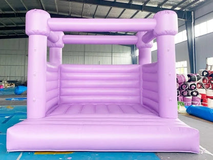 Pink bounce house